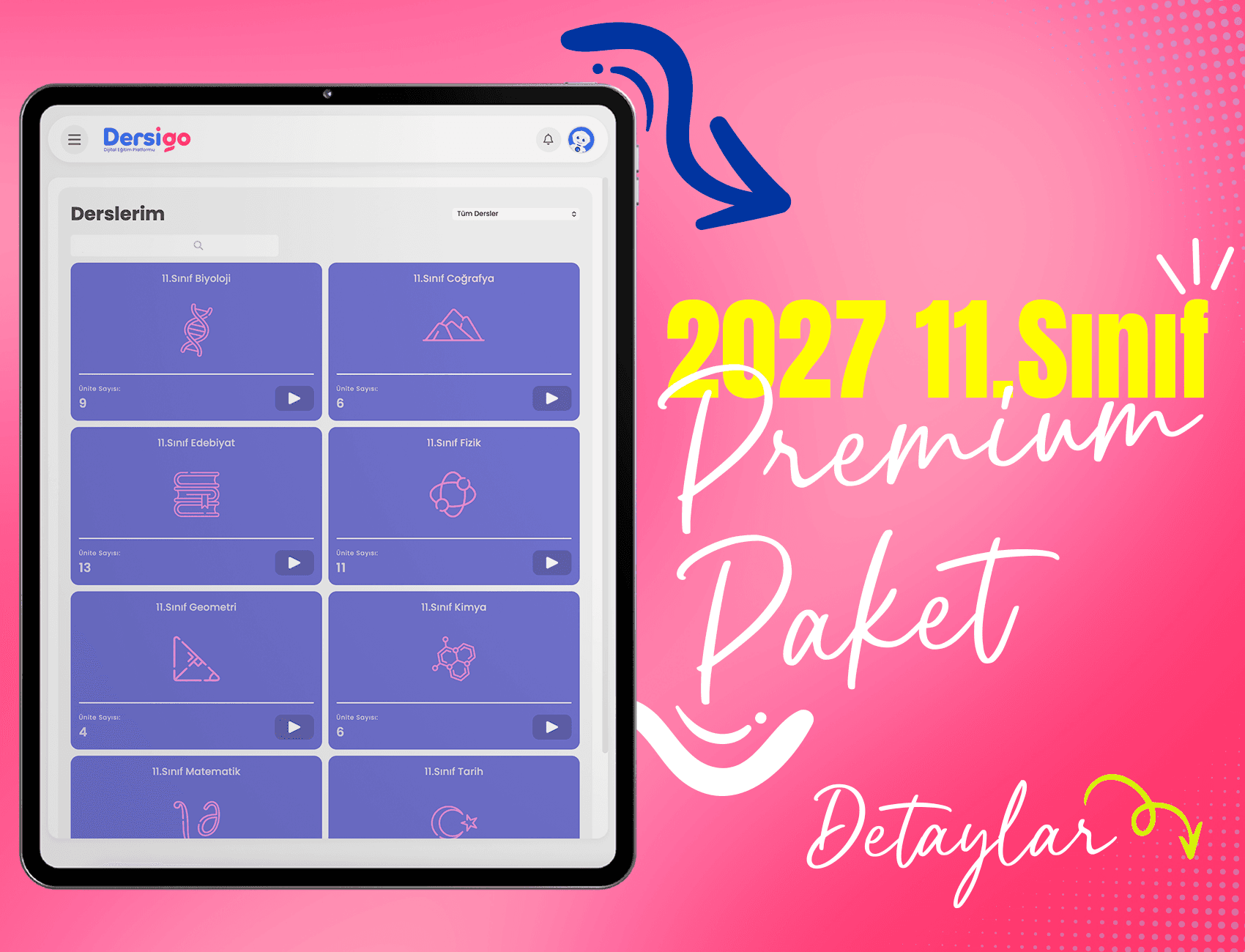 11. Sınıf 2027 Premium Paketi