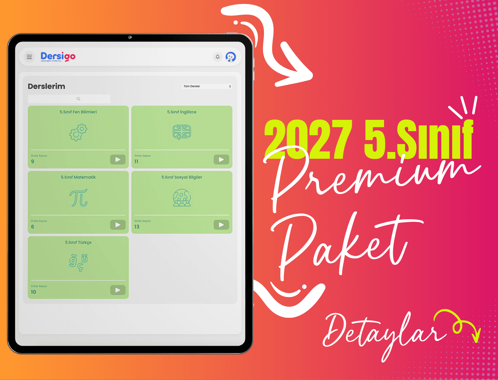 5. Sınıf 2027 Premium Paketi