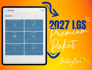 2027 LGS Hazırlık Premium Paketi