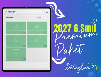 6. Sınıf 2027 Premium Paketi