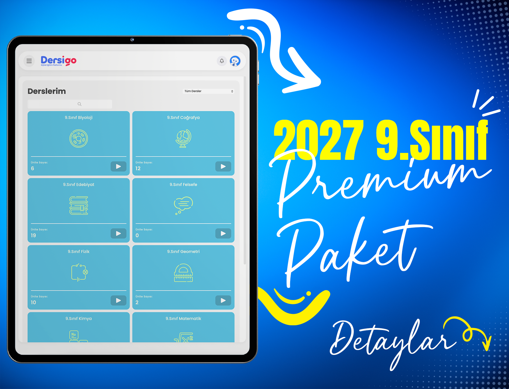 9. Sınıf 2027 Premium Paketi
